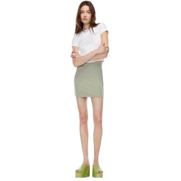 Aritzia Sunday Best Nora High Rise Mini Skirt Medium - Picture 1 of 6